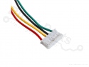 Kabel voor stappenmotor JST PH - open 80cm